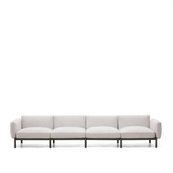 Kave Home 4-zits Bank Sorells - Beige Kave Home 4-zits Bank Sorells - Beige
