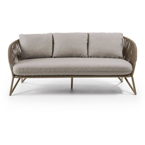 Kave Home Kave Home Bank Branzie, 3-zitsbank Branzie 180 Cm