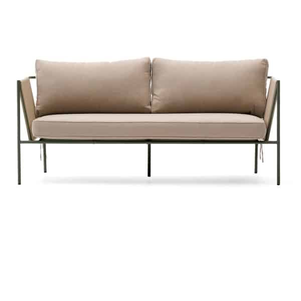 Kave Home Kave Home Tuinbank Zivia, 2 zitsbank