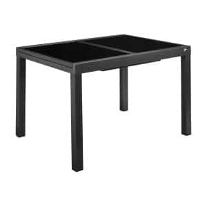 LIVARNO home Uitschuifbare tuintafel Houston zwart