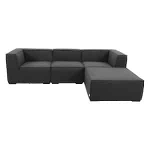 Liberty Sunbrella - Sooty - Loungeset 4-delig incl. chaise longue