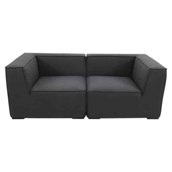 Liberty Sunbrella loungeset - Sooty - 2-delig