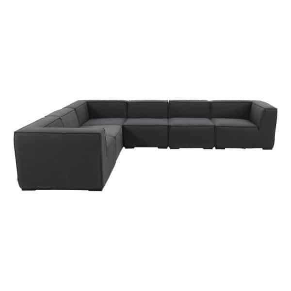 Liberty Sunbrella loungeset hoekbank - Sooty - 6-delig