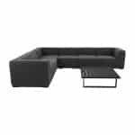 Liberty/Cuba Sunbrella loungeset - Sooty - 7-delig
