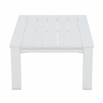 Lincoln lounge tafel 140x70 mat wit - Garden impressions
