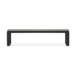 Lisomme Abel tuinbank zwart - 180 x 43 cm