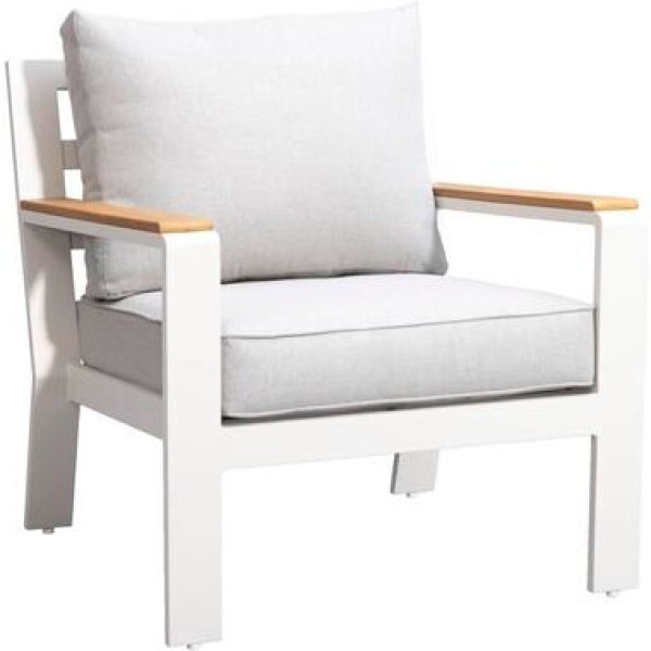 Loungefauteuil Biarritz - zand/naturel - Leen Bakker
