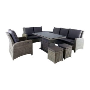 Loungeset Allentown Chocolate Taupe - Oosterik home