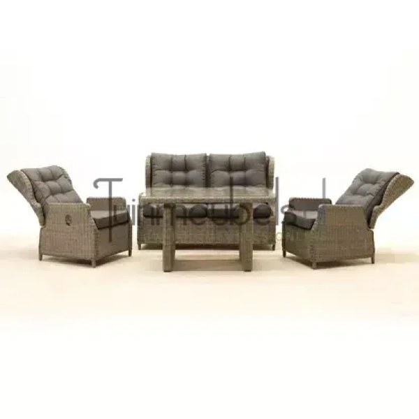 Loungeset Ibiza wicker van Vita