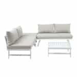 Loungeset Max - 3-4 persoons - Wit