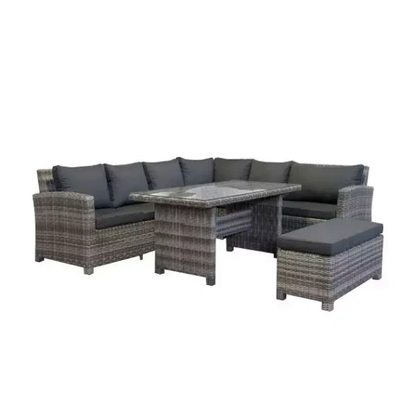 Loungeset Parma cornerset half dining van SenS-Line
