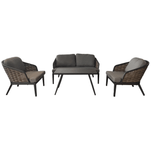 Loungeset hawaii nature grey - Oosterik home