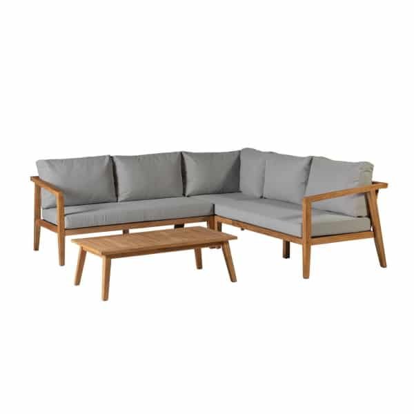Lucca Corner Set Teak Fsc 100% - Exotan