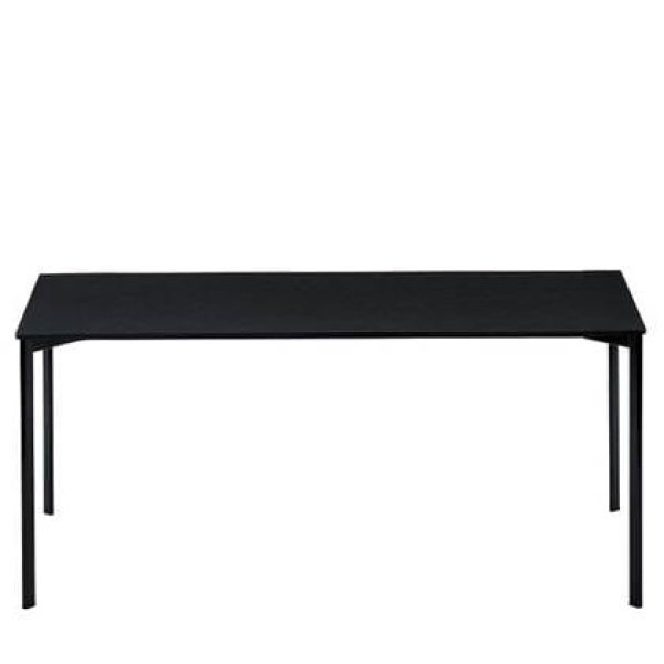 Magis Striped Tavolo tuintafel rechthoek 159x79 zwart