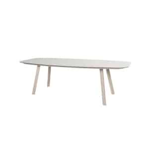Manolo eettafel latte met geprint keramiek tafelblad 240 x 103 cm Taste - Taste