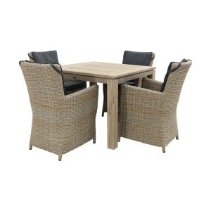 Mante Dessert/Rome grey 100 cm. - tuinset 5-delig