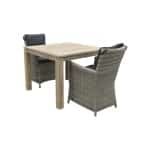Mante Paloma Grijs/Rome grey 100 cm. - tuinset 3-delig