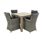 Mante Paloma Grijs/Rome grey 100 cm. - tuinset 5-delig