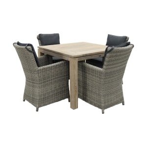 Mante Paloma Grijs/Rome grey 100 cm. - tuinset 5-delig