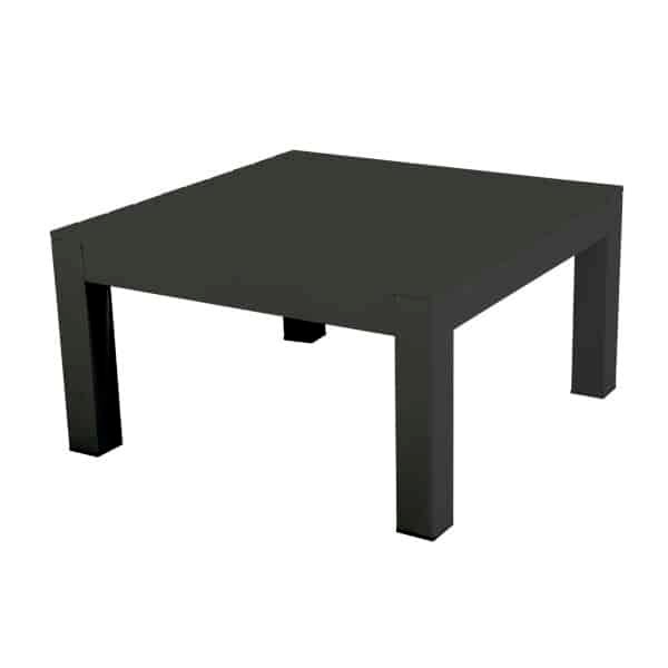 Midori coffee table 77,5x77,5 cm aluminium dark grey - Yoi