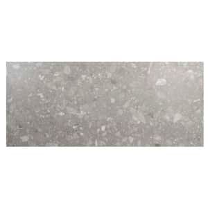 Minerva Tafelframe Antracite Met Tafelblad Ceramic Terrazzo 220 x 95 cm - 4so