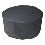 Nature Beschermhoes voor tuinset - rond - grijs - 205 x 90 cm