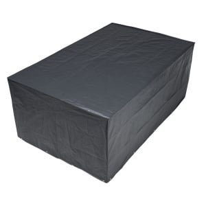 Nature Beschermhoes voor tuinset - zwart - 325 x 205 x 90 cm