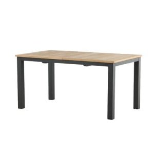 Nest outdoor Arvin Uitschuifbare Tuintafel met Teakhouten Blad