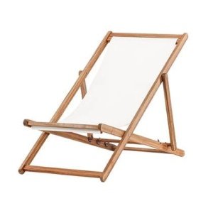 Nest outdoor Bern Inklapbare Houten Tuinstoel - Wit