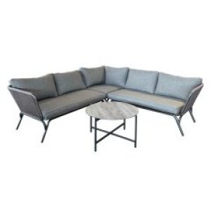 Outlet J: Loungeset Teramo Abruzzi Grey (9900001825613) - Warentuin Collection