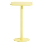 Petite Friture Week-end bistrotafel 60x60 H105 Yellow