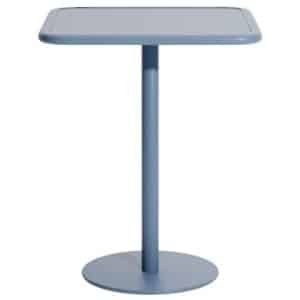 Petite Friture Week-end bistrotafel 60x60 H75 Pigeon Blue