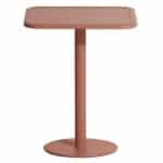 Petite Friture Week-end bistrotafel 60x60 H75 terracotta