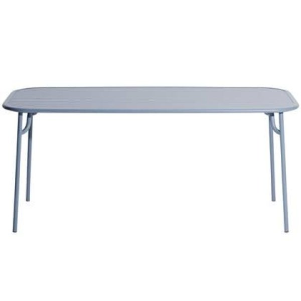 Petite Friture Week-end tuintafel 180x85 Pigeon Blue