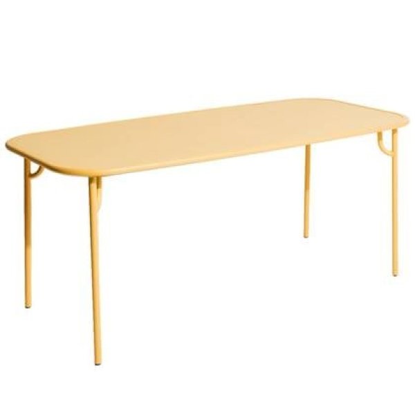 Petite Friture Week-end tuintafel 180x85 met dicht blad Saffron
