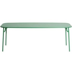 Petite Friture Week-end tuintafel 220x85 Mint Green