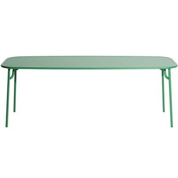 Petite Friture Week-end tuintafel 220x85 Mint Green
