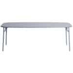Petite Friture Week-end tuintafel 220x85 Pigeon Blue