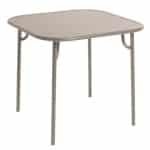 Petite Friture Week-end tuintafel 85x85 met dicht blad dune