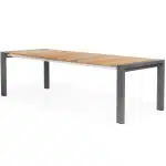 Rialto Verstelbare Tuintafel Teak 163/204x100x75 cm - Suns