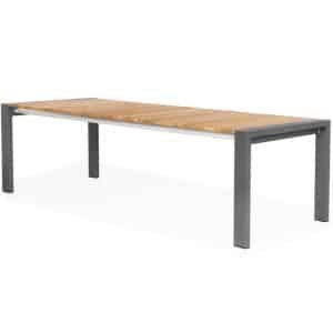 Rialto Verstelbare Tuintafel Teak 163/204x100x75 cm - Suns