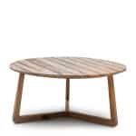 Rivièra Maison Outdoor Salontafel Lovina Teakhout, 80cm - Bruin