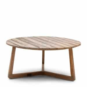 Rivièra Maison Outdoor Salontafel Lovina Teakhout, 80cm - Bruin