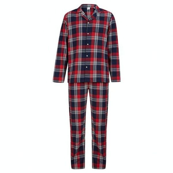 SF Men SFM074 Heren Tartan Loungeset