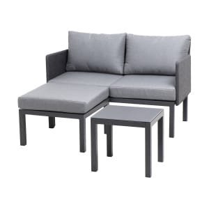 SIENA GARDEN Loungeset Cosmo 3-delig
