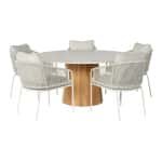 SUNS Revello/Sorolo Ronde Tuinset Ø160 cm - Neolith®