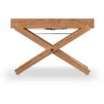 Side table / tea tray Frame teak wood - Chill dept