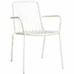 Stapelstoel Vence - metaal/zand - 82x55x62 cm - Leen Bakker