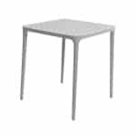 Tafel Porto Kunststof 65x65x70cm Grijs