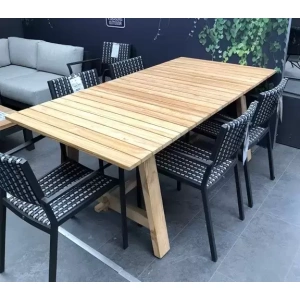 Tafel Teak naturel - 200x100x78 cm